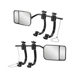 Set 2 oglinzi exterioare suplimentare, unghi mort, brat metal, 180x112mm, Caravan 2808326 SwissDrive