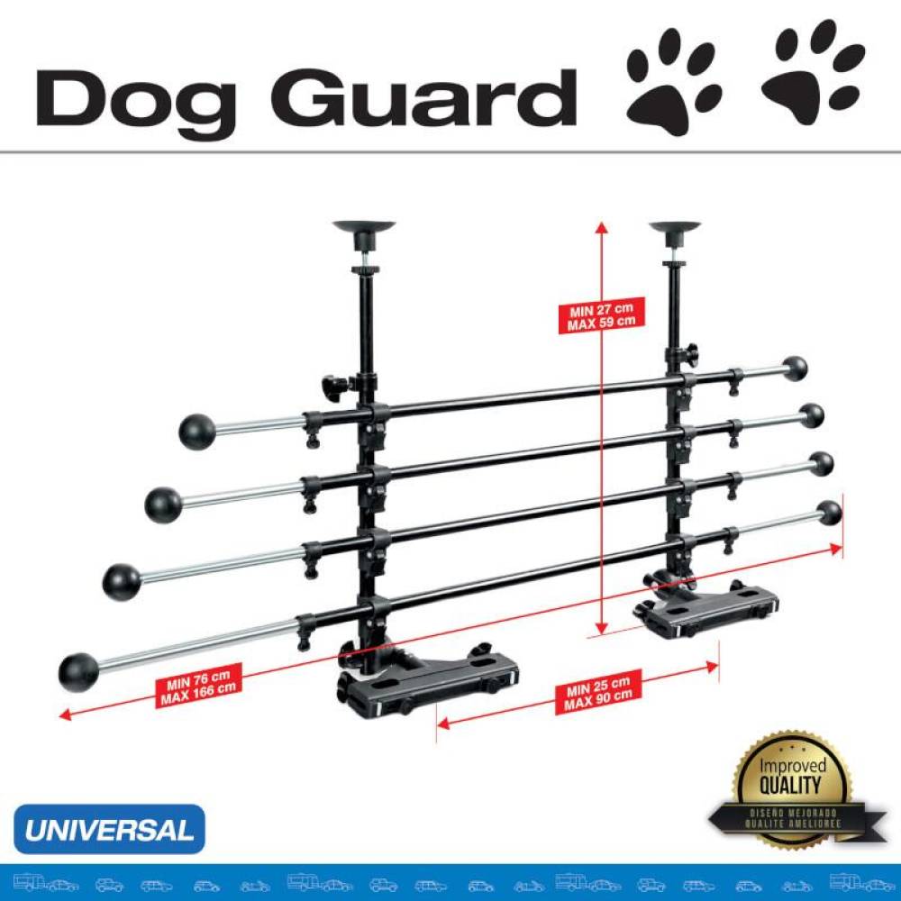 Grilaj separator cu gratii portbagaj, prindere pe tetiera, negru, pentru animale sau marfuri, ajustabil, DOG1000 Car+ Grilaj separator cu gratii portbagaj, prindere pe tetiera, negru, pentru animale sau marfuri, ajustabil, DOG1000 Car+