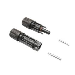Set 2 conector tip MC4 1.5KV premium, pentru panou solar, Leader PV-BN101A  BK77172 /EH96