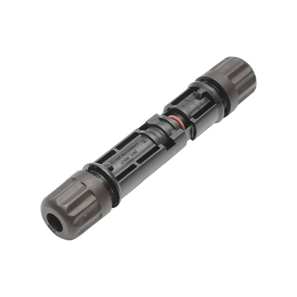 Set 2 conector tip MC4 1.5KV premium, pentru panou solar, Leader PV-BN101A  BK77172 /EH96