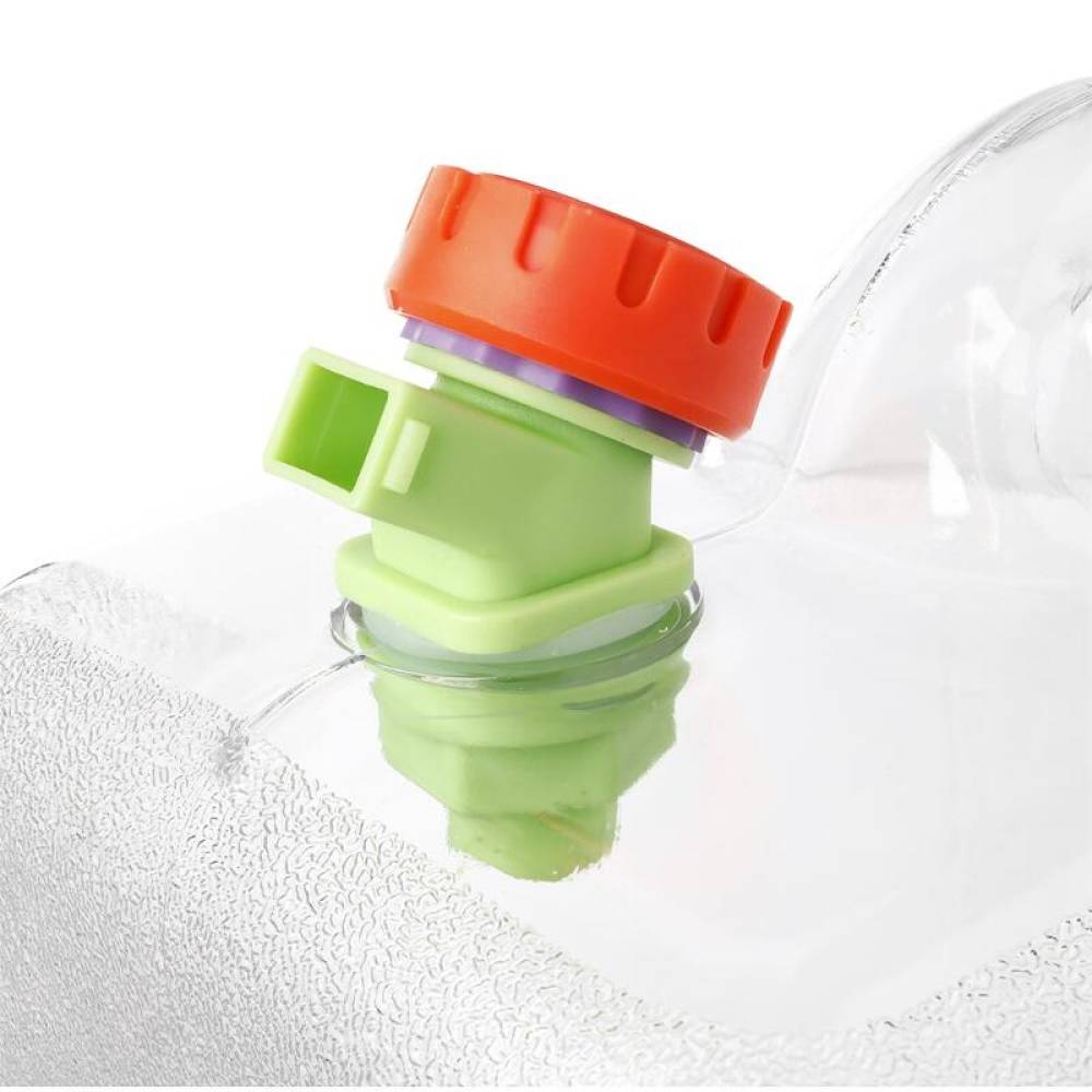 Canistra apa potabila 12L, cu robinet plastic, transparenta, 86940 Carmotion 