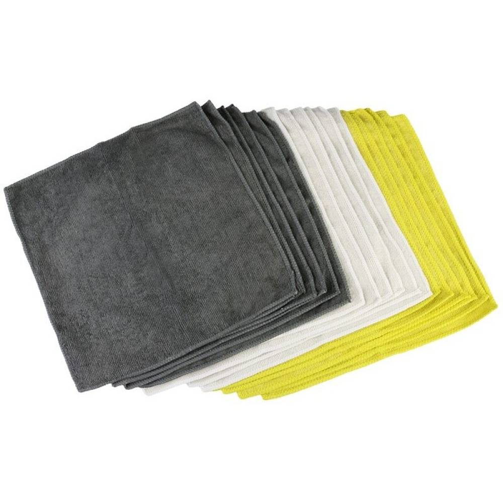 Laveta microfibra universala 30x30cm, 3cul, 18buc/set, Carmotion 58739
