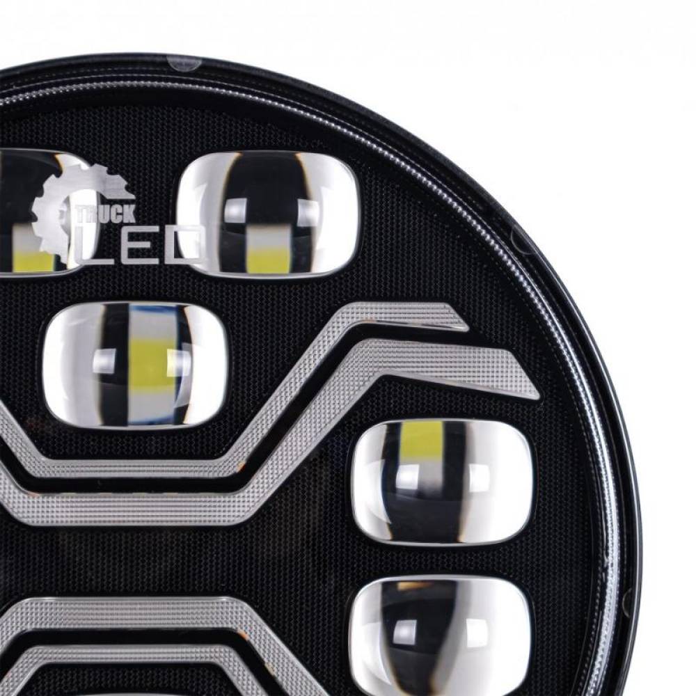 Proiector rotund fi220, faza lunga cu pozitie DRL si stroboscopica, Led, X Spider, L3440 Proiector rotund fi220, faza lunga cu pozitie DRL si stroboscopica, Led, X Spider, L3440
