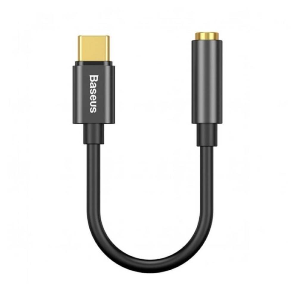 Adaptor cablu USB Tip-C la AUX (JACK), 3.5mm, 10cm, baseus 29784