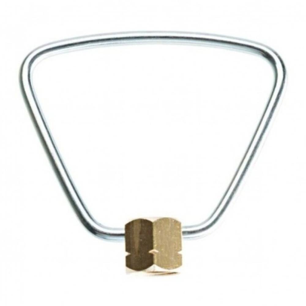 Buson metalic cu garnitura pentru butelie turistica filet3/8, cu maner, B.A.M GAZ013
