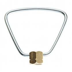 Buson metalic cu garnitura pentru butelie turistica filet3/8, cu maner, B.A.M GAZ013