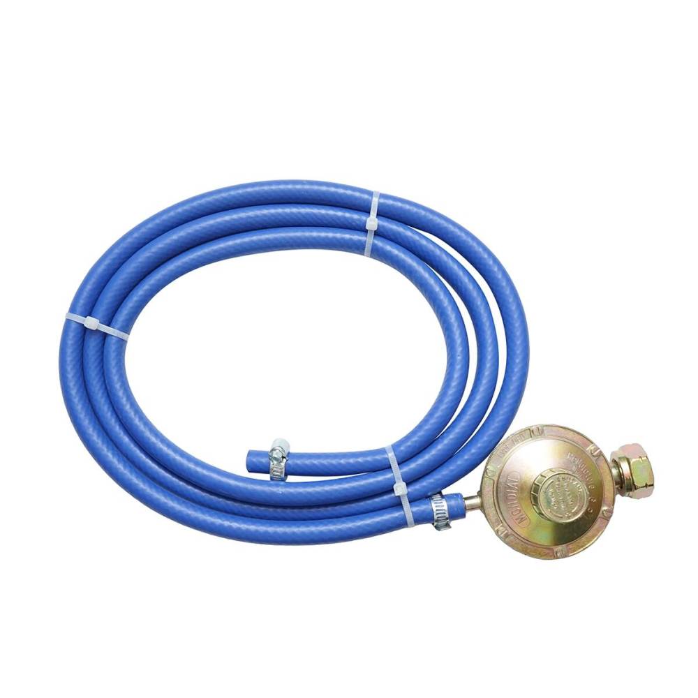 Furtun conectare butelie aragaz, GPL, 2m cu ceas, bk MH31