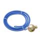 Furtun conectare butelie aragaz, GPL, 2m cu ceas, bk MH31