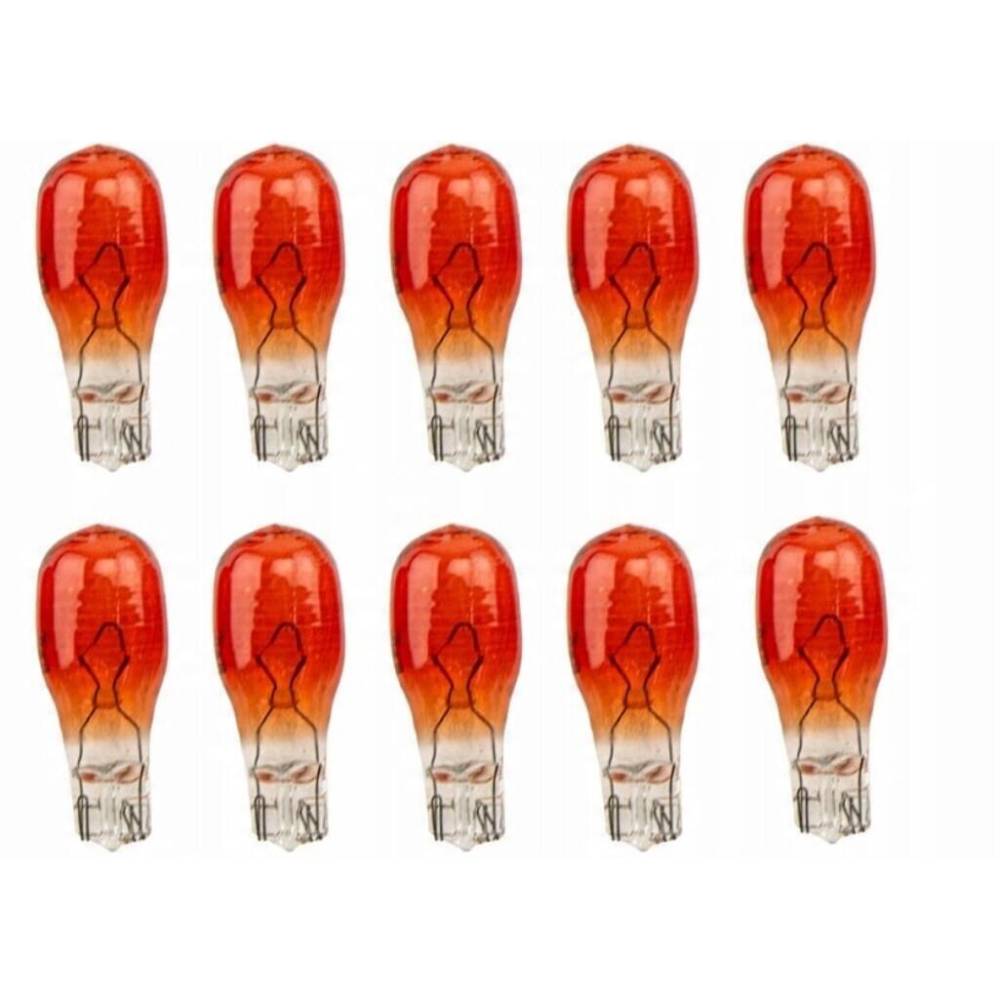 Bec soclu sticla, T15, galben, 12V/16W WY16W -T15 W2.1x9.5d, M-tech Z93 - 921NA 
