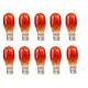 Bec soclu sticla, T15, galben, 12V/16W WY16W -T15 W2.1x9.5d, M-tech Z93 - 921NA 