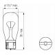 Bec soclu sticla, T15, galben, 12V/16W WY16W -T15 W2.1x9.5d, M-tech Z93 - 921NA 