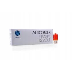 Bec soclu sticla T20, galben, 12V/21/5W WY21/5W -T20, 10buc/cutie, M-Tech Z94 -7443 