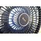 Ventilator cu acumulator 2000mAh si iluminare LED, incarcare 5V USB, fi 21cm, 6viteze, prindere cu clips, 360°, Compass 07230 Ventilator cu acumulator 2000mAh si iluminare LED, incarcare 5V USB, fi 21cm, 6viteze, prindere cu clips, 360°, Compass 07230