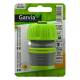 Conector furtun, racord 3/4, plastic, functie STOP, Compass Garvia 20022