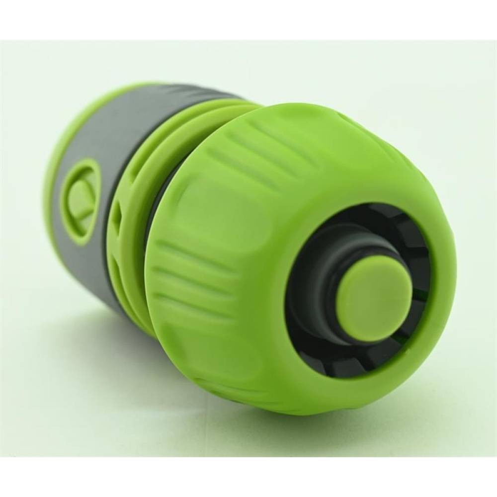 Conector furtun, racord 3/4, plastic, functie STOP, Compass Garvia 20022