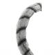 Husa volan 37-39cm, pufoasa Lemur gri, Compass 31479