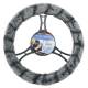 Husa volan 37-39cm, pufoasa Lemur gri, Compass 31479
