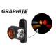 Lampa gabarit cu brat 64, 4 LED-uri, reflectorizanta, 3 functii alb, galben, rosu, LD 2186 GRAPHITE Horpol