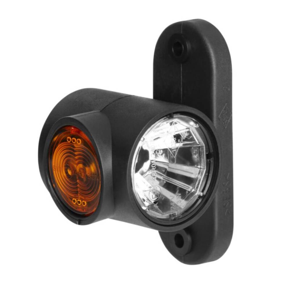 Lampa gabarit cu brat 64, 4 LED-uri, reflectorizanta, 3 functii alb, galben, rosu, LD 2186 GRAPHITE Horpol