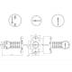 Lampa gabarit brat, 117, LED 4, 3 functii alb, galben, rosu, LD 2191 GRAPHITE Horpol
