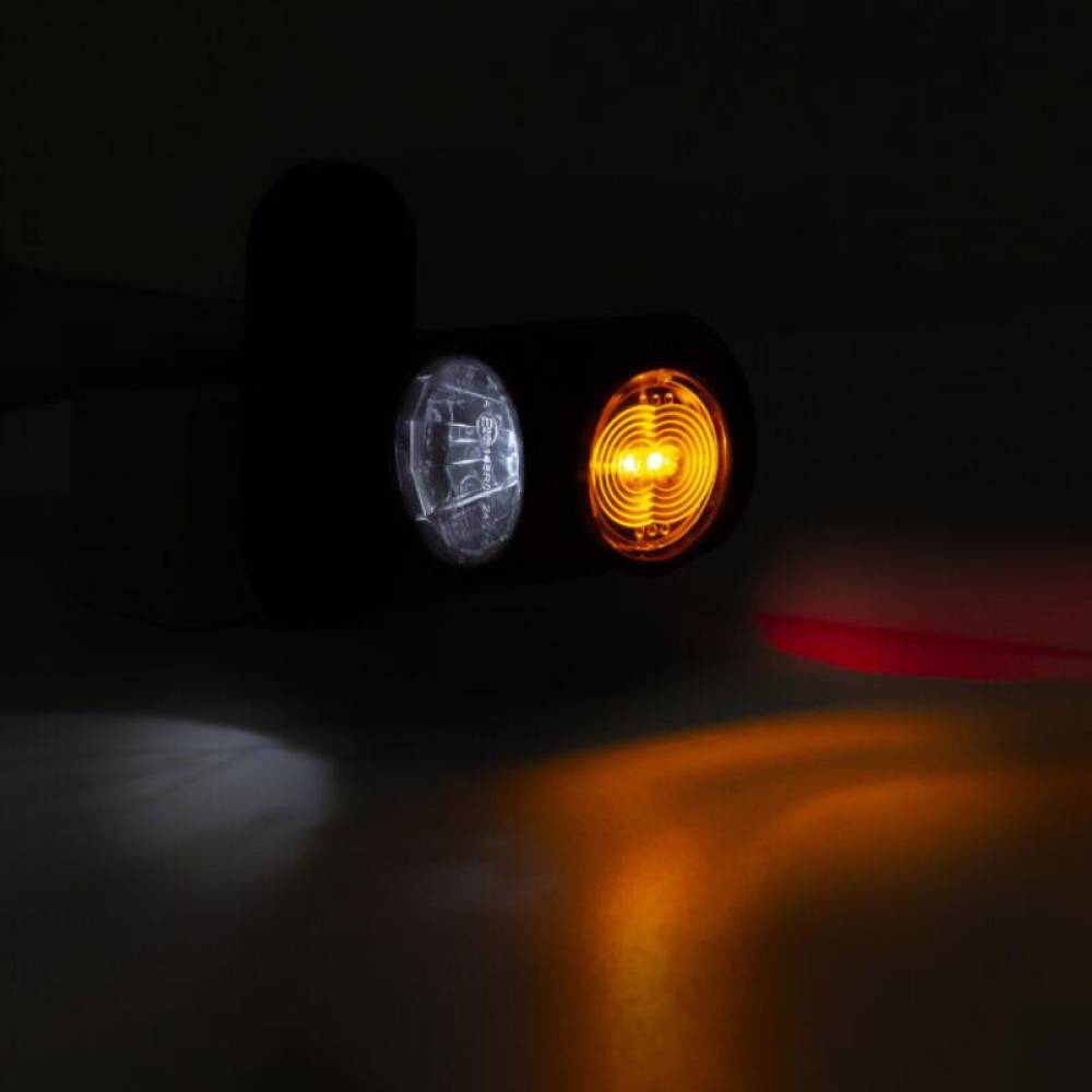Lampa gabarit brat, 117, LED 4, 3 functii alb, galben, rosu, LD 2191 GRAPHITE Horpol