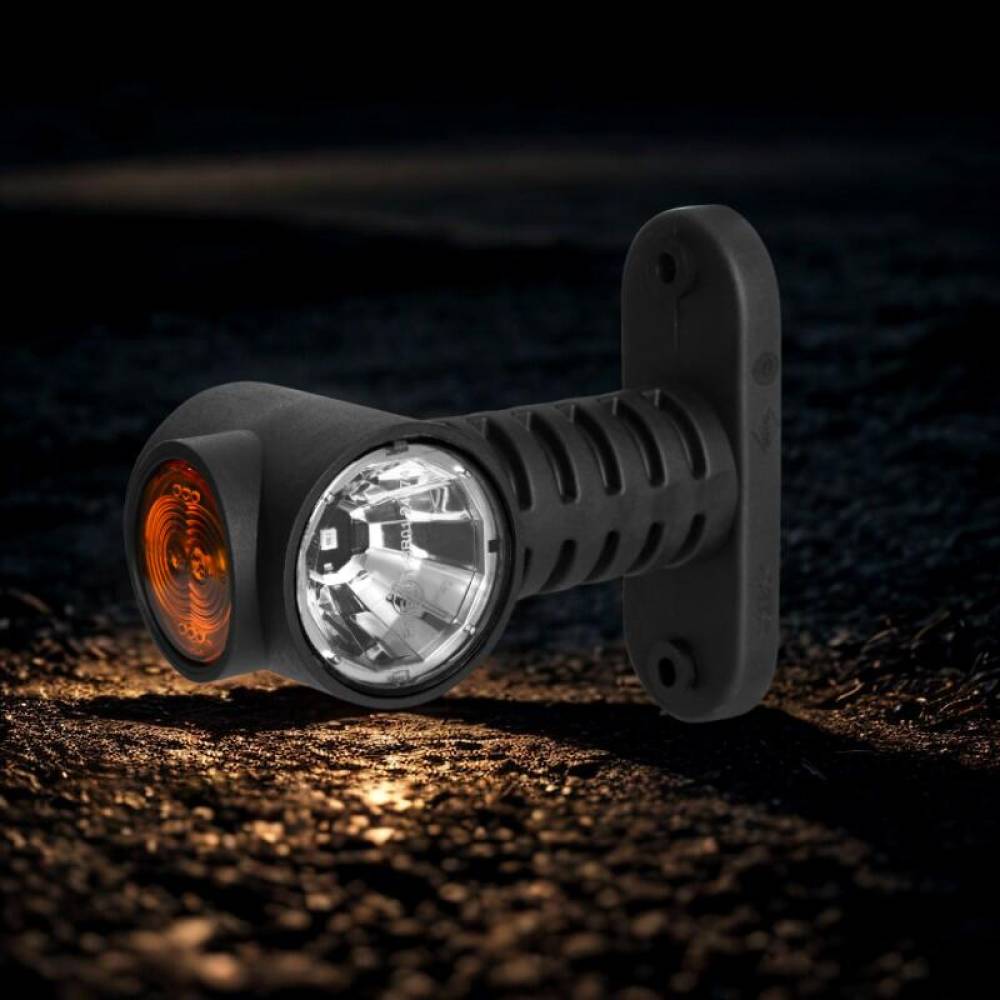 Lampa gabarit brat, 117, LED 4, 3 functii alb, galben, rosu, LD 2191 GRAPHITE Horpol