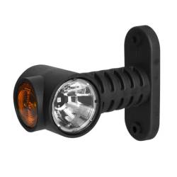Lampa gabarit brat, 117, LED 4, 3 functii alb, galben, rosu, LD 2191 GRAPHITE Horpol