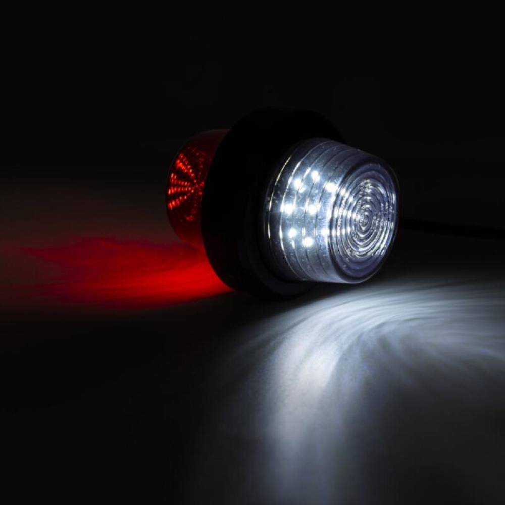 Lampa gabarit cu brat 107, fi79, 10 LED-uri, rosie si alba, cu 2 functii, LD 2588, GRAPHITE Horpol