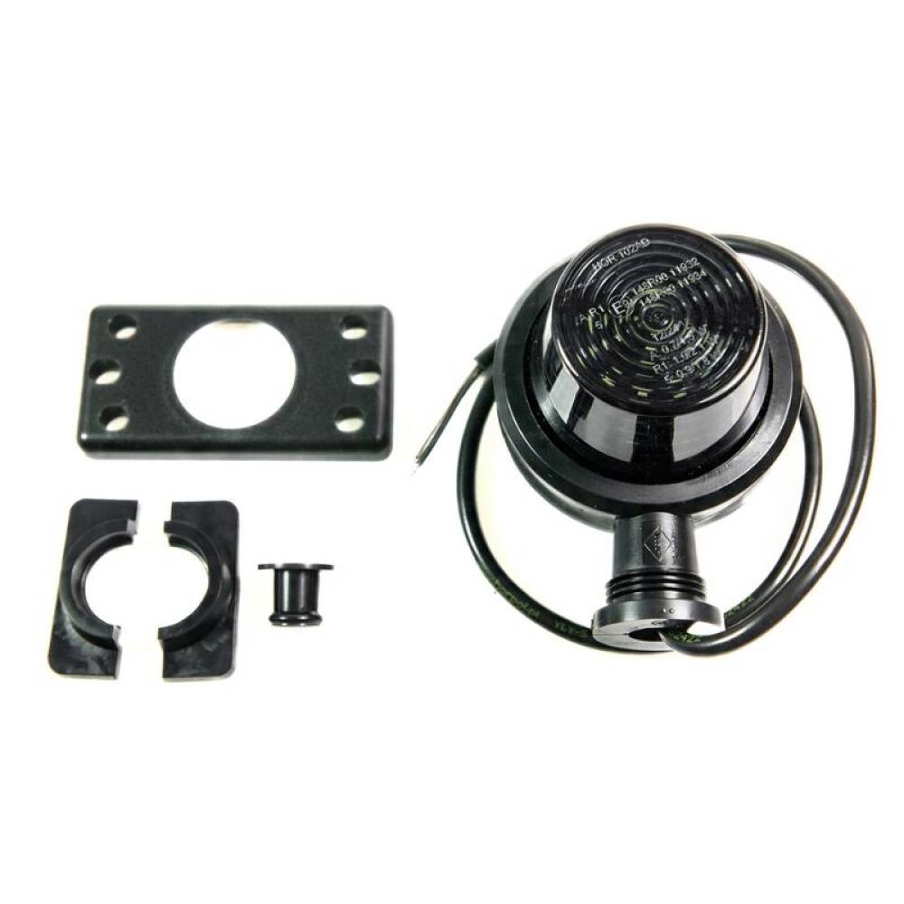 Lampa gabarit cu brat 107, fi79, 10 LED-uri, rosie si alba, cu 2 functii, LD 2588, GRAPHITE Horpol