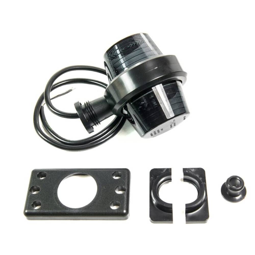 Lampa gabarit cu brat 107, fi79, 10 LED-uri, rosie si alba, cu 2 functii, LD 2588, GRAPHITE Horpol