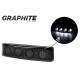 Lampa gabarit 180x45, 4 LED-uri, 12-24V, alba dark, Scania 4&R,  LD 651 GRAPHITE Horpol