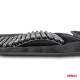 Perna scaun husa, cu bile, cu suport lombar, 120x45, semi tetiera, neagra, 04429 Amio