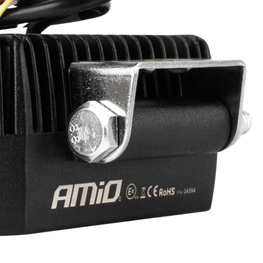 Proiector lucru 110x110x52, LED, 9-50V, 30W, 2100lm, cu pozitie, combo, Amio 04394