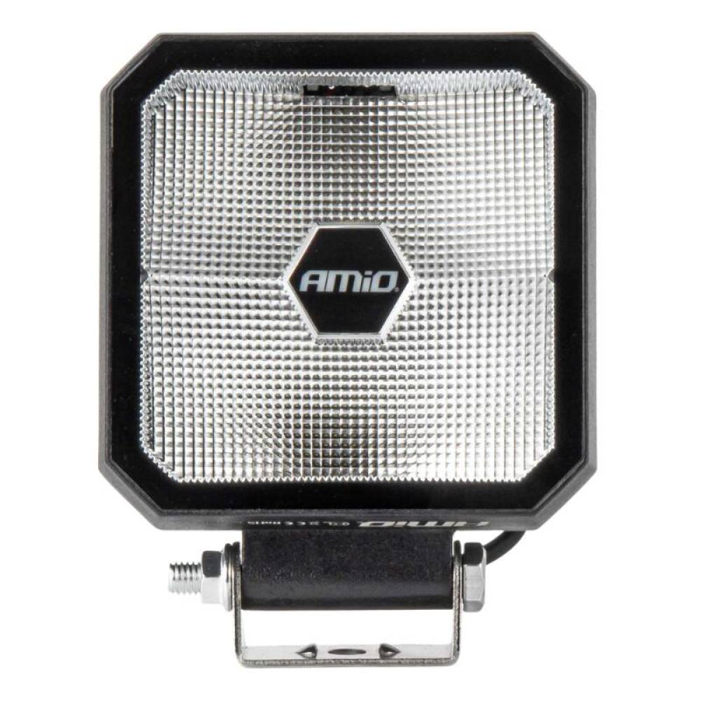 Proiector lucru 110x110x52, LED, 9-50V, 30W, 2100lm, cu pozitie, combo, Amio 04394