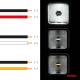 Proiector lucru 110x110x52, LED, 9-50V, 30W, 2100lm, cu pozitie, combo, Amio 04394