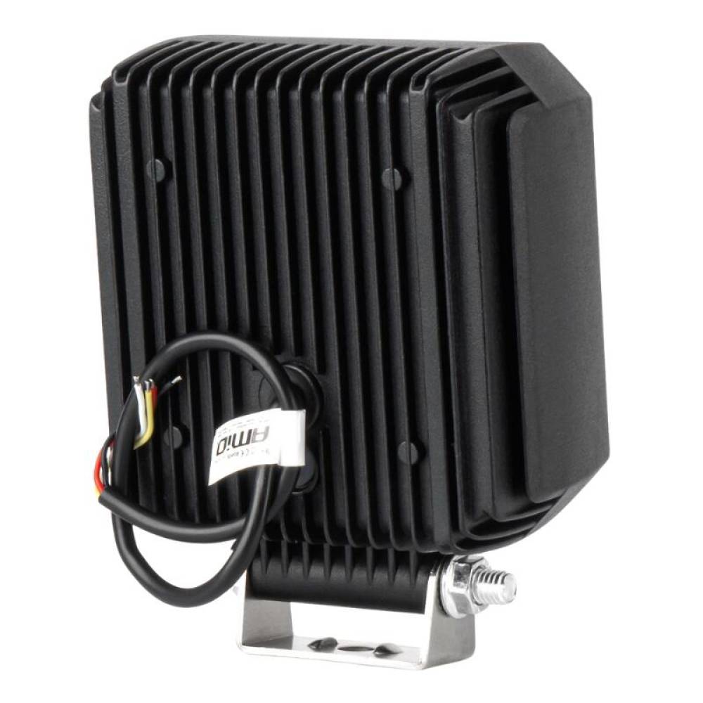 Proiector lucru 110x110x52, LED, 9-50V, 30W, 2100lm, cu pozitie, combo, Amio 04394