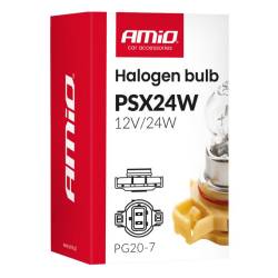 Bec halogen, PSX24W, PG20-7, 12V, 24W, AMIO 04411