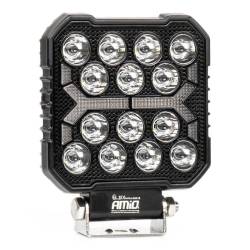 Proiector lucru, 110x110 x38mm, LED, 10-36V/42W, 4200lm, tip spot, stroboscopic, AWL74 Amio 04418