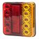 Lampa stop, 100x100cm, 4 functii, cu numar, 04389 Amio