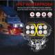 Proiector lucru, 140x90,  LED,  oval, 10-36V, 2400lm, stroboscopic, 04422 Amio