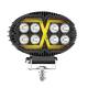 Proiector lucru, 140x90,  LED,  oval, 10-36V, 2400lm, stroboscopic, 04422 Amio