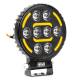 Proiector lucru, fi 110x38mm, LED, 9-36V, 48W, 2400lm, tip spot cu stroboscopic galben, AWL80 04424 Amio