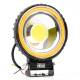 Proiector lucru, fi 110x38mm, LED, 9-36V, 48W, 2400lm, tip flood, stroboscopic galben, AWL80, Amio 04427