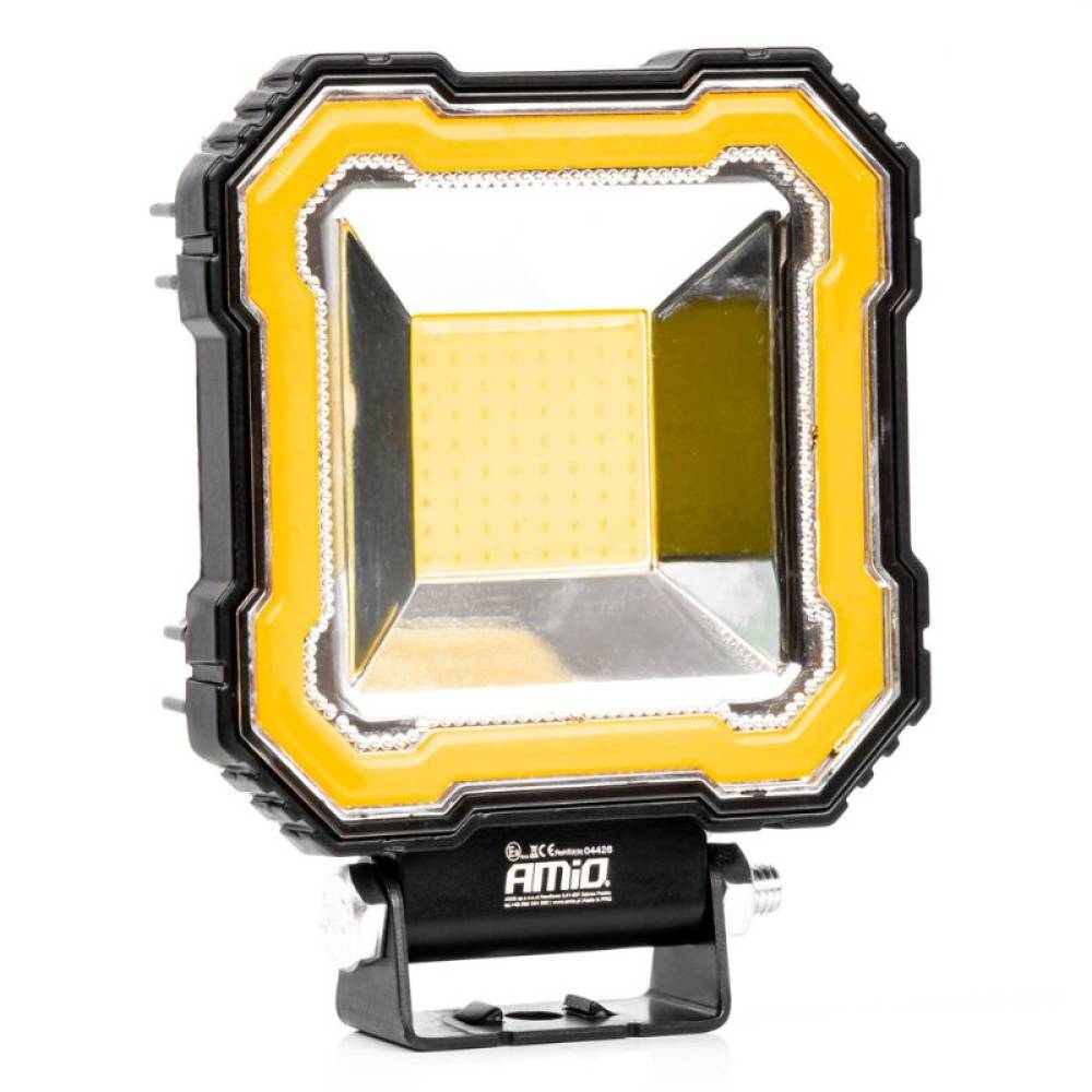 Proiector lucru, 110x110x38 mm, LED, 10-36V, 48W, 3600lm, tip flood, AWL82, 04426 Amio Proiector lucru, 110x110x38 mm, LED, 10-36V, 48W, 3600lm, tip flood, AWL82, 04426 Amio