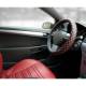 Husa volan, 37-39cm, neagra cu cusatura rosie, imitatie piele, Empire Red, Pure Driving 2505079 Car+