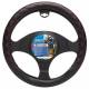 Husa volan, 37-39cm, neagra cu cusatura rosie, imitatie piele, Empire Red, Pure Driving 2505079 Car+