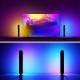 Set de lămpi decorative LED RGB, 5W, cu funcție de dimare, control vocal, mod muzical, efecte dinamice și statice, control prin telecomandă, Bluetooth și aplicație – Raingel, BK79817