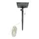 Ghirlanda luminoasa cu incarcare solara, 10m, Led RGB, multicolor, cu telecomanda, Garden of Eden, 79097