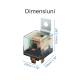 Releu protectie far si claxon 12v, 80A, 5pini, JD1914/12VD 79889