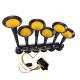 Claxon 12/24V, pe aer cu 6 pipe, 22 melodii, cu telecomanda, BASURI  BABY SHARK v4.0